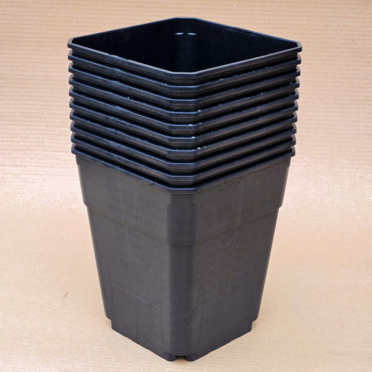 Pack 10 maceteros cuadrados MCA N°23