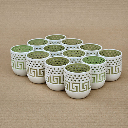 Pack 12 maceteros Greek (tipo souvenir)