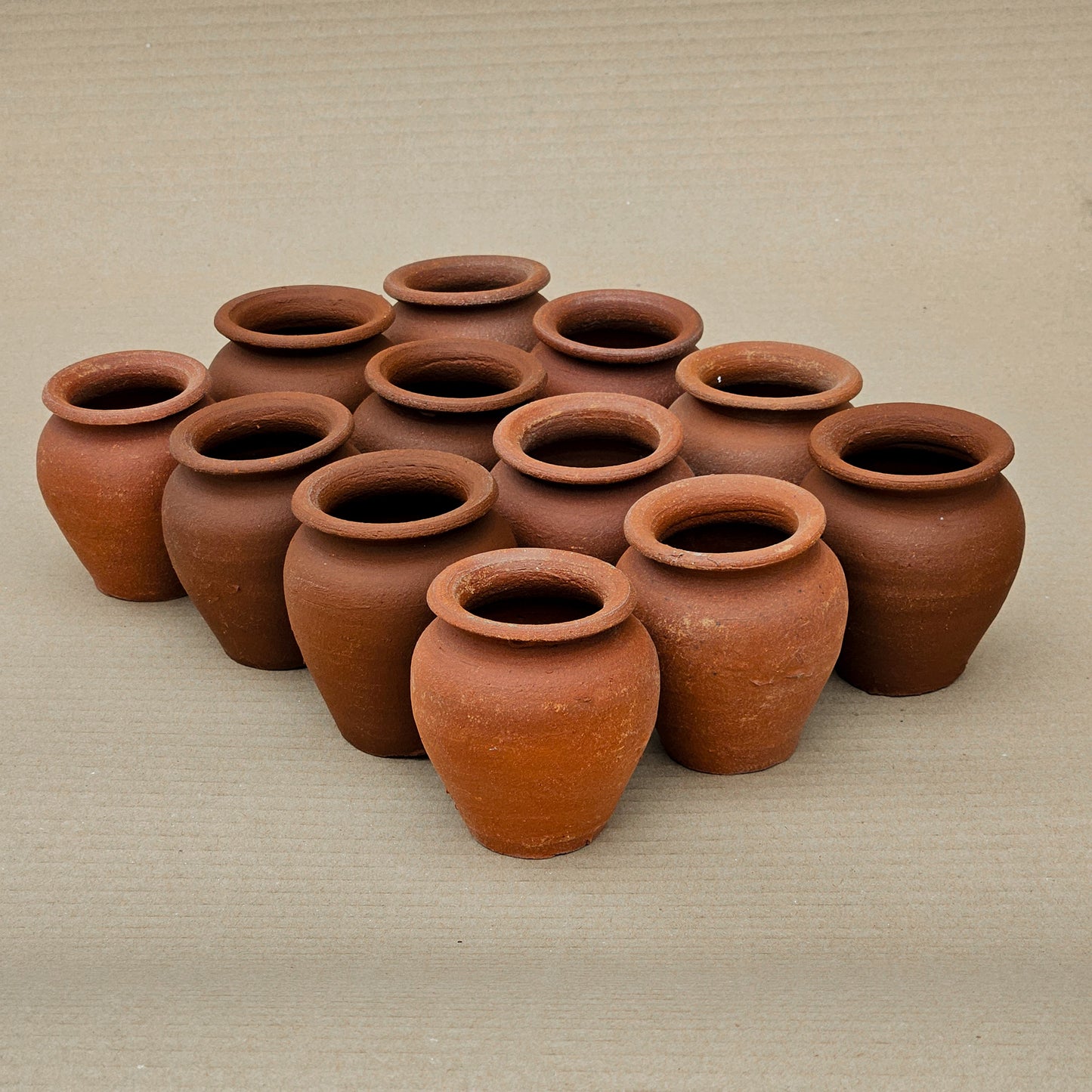 Pack 12 maceteros TerraY XL (tipo souvenir)