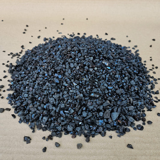 Piedra negra brillante arroz