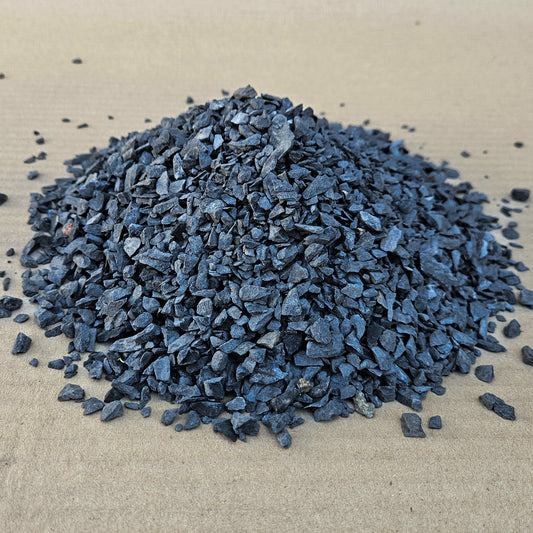 Gravilla negra opaca maíz