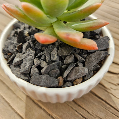 Gravilla negra opaca maíz